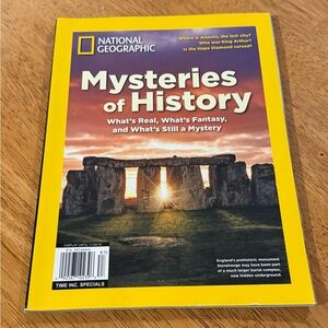 National Geographic ‘Mysteries of History’ Magazine c2018